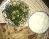 A picture of step 6 of Dry Aloo Methi.