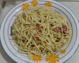 Foto langkah ke 1 dari resep Spaghetti Carbonara Creamy.