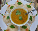 A picture of step 3 of Idli Sambhar.