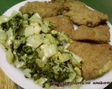 Foto del paso 3 de la receta: Milanesas de hígado de cordero con acelgas rehogadas
