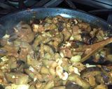 Foto del paso 5 de la receta: Berenjena con mostaza y salsa