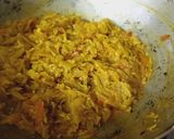 A picture of step 3 of Dudhi khis(bottle gourd).