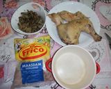 Une image de l'étape 3 de Gratin de poulet avec champignons.