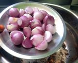 A picture of step 6 of One-pot Vatha kuzhambu rice.