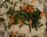 A picture of step 8 of Vegetable rice with liver #weeklyjikonichallenge#.