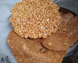 A picture of step 9 of Til and Singh Chikki.