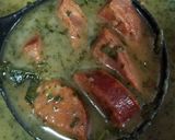 A picture of step 10 of Slow Cooker Caldo Verde Soup.