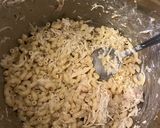 A picture of step 1 of Parmesan garlic chicken pasta.