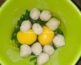 Foto langkah ke 2 dari resep Orak Arik Telur Bakso.