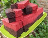 Foto langkah ke 5 dari resep Brownies red velvet.