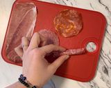 A picture of step 3 of Charcuterie plate.