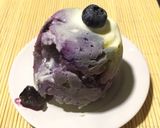 Foto del paso 2 de la receta: Mug cake de arándanos al microondas