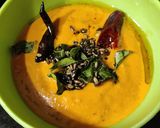A picture of step 3 of Tomato Fenugreek chutney.