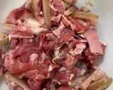 Hình bước làm 2 của món Măng Xào Thịt Bò