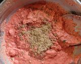 A picture of step 5 of Savoury Beetroot Pancakes / Beetroot Chilla.