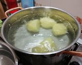 A picture of step 1 of Cod Fritters or Cod Meatballs.