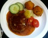 Foto langkah ke 13 dari resep Hambagu - Hamburger - Patty.