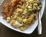 A picture of step 4 of Macaroni Salad🥗.