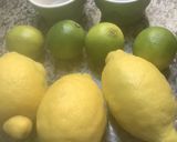 Une image de l'étape 1 de Muffins🪺duo de 🍋 citrons jaune et vert🍃🍈.