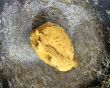 A picture of step 3 of Besan Ke Gatte Ki Sabji.