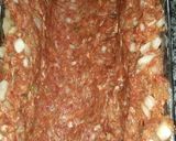Foto del paso 5 de la receta: Pan de carne relleno con jamón y queso