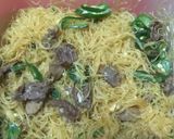 Foto langkah ke 3 dari resep Soun goreng daging cabe ijo.