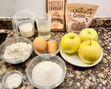 Foto del paso 1 de la receta: Pastel de manzana relleno con chocolate fondant