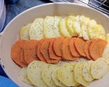 Foto del paso 2 de la receta: Gratinado de patatas y batatas