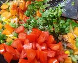 A picture of step 3 of Quinoa vegetable pulao.