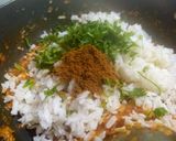 A picture of step 3 of Poha Paratha.