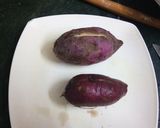 A picture of step 2 of Baked stuffed Sweet Potato.