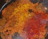 A picture of step 8 of Vegetarian Potato egg curry with butter kulcha.