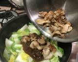 Cah sawi daging babi recipe step 10 photo