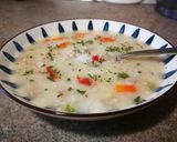 Foto del paso 6 de la receta: Sopa de carne picada con yogur griego