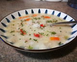 Foto del paso 6 de la receta: Sopa de carne picada con yogur griego