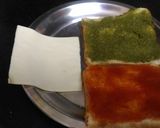 A picture of step 1 of Cheese bread pakora.