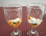 A picture of step 3 of Orange Punch.
