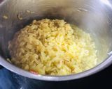 Sáfrányos risotto chilis garnélával recept fázis 3 fotója