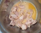 Foto langkah ke 5 dari resep Ayam lapis Telur Saus Wijen Kecap asin.