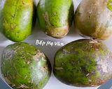 Hình bước làm 1 của món Cóc ngâm chua ngọt
