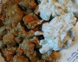 A picture of step 6 of Peanut butter Pork.