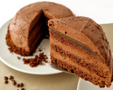 Foto del paso 21 de la receta: Tarta de chocolate {sin azúcar ni horno}🍫🍰