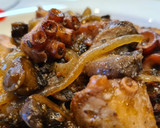 Foto del paso 4 de la receta: Salteado de pulpo con champiñones
