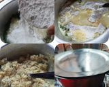 A picture of step 2 of Rice Flour Khichu.