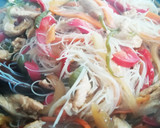 Foto del paso 5 de la receta: Fideos chinos (noodles) pavo y salsa teriyaki