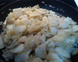 Foto del paso 2 de la receta: Patata con col y jamón