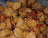 Foto langkah ke 7 dari resep Tahu cabe garam #juliaagustina.