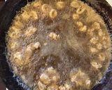 A picture of step 4 of 675. California Farm Fried Calamari Cashew Salad.