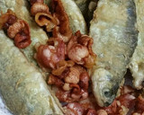 Foto del paso 1 de la receta: Truchas con jamón