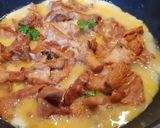 Une image de l'étape 3 de Omelette aux girolles.